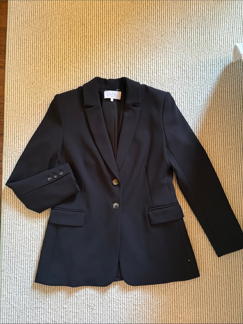 Lela Rose Women's Black Blazer